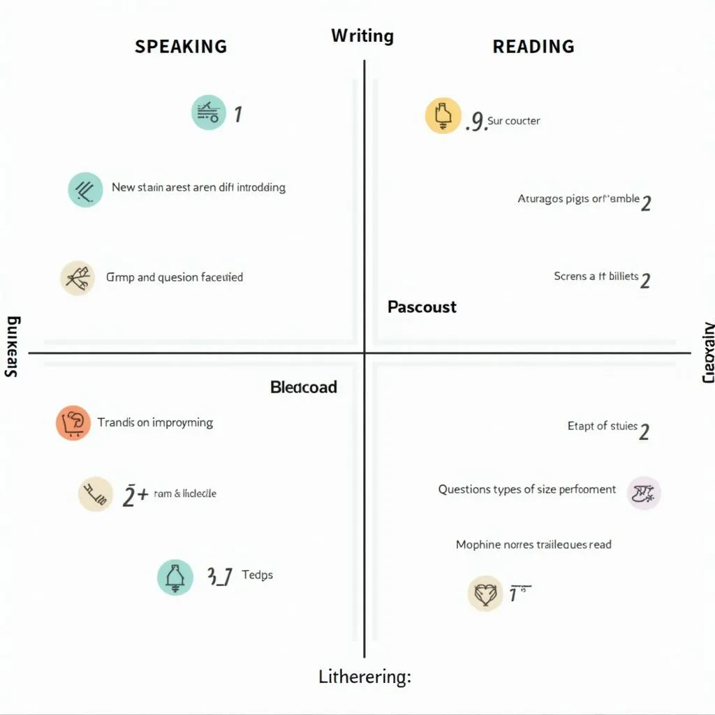 PTE practice test analysis chart