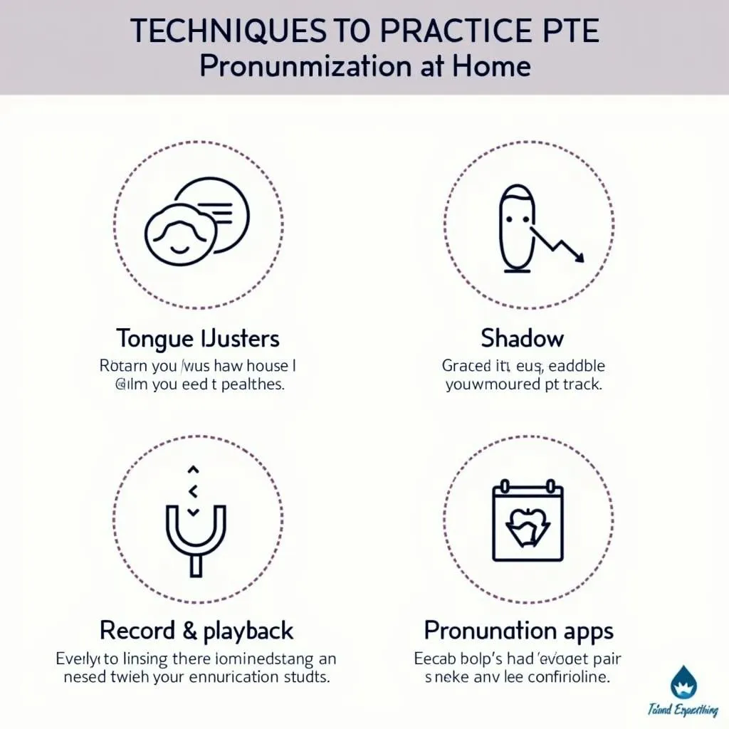 PTE pronunciation practice techniques