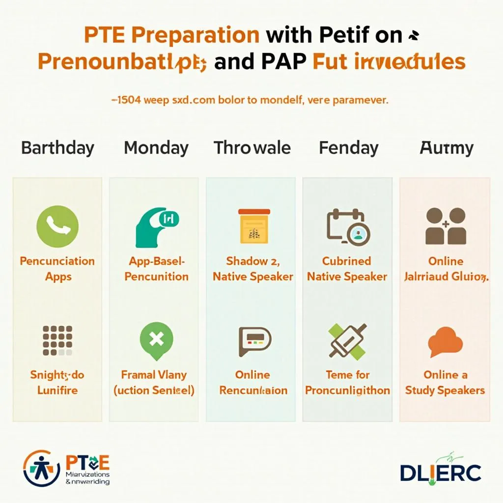 Integrating pronunciation practice into PTE preparation