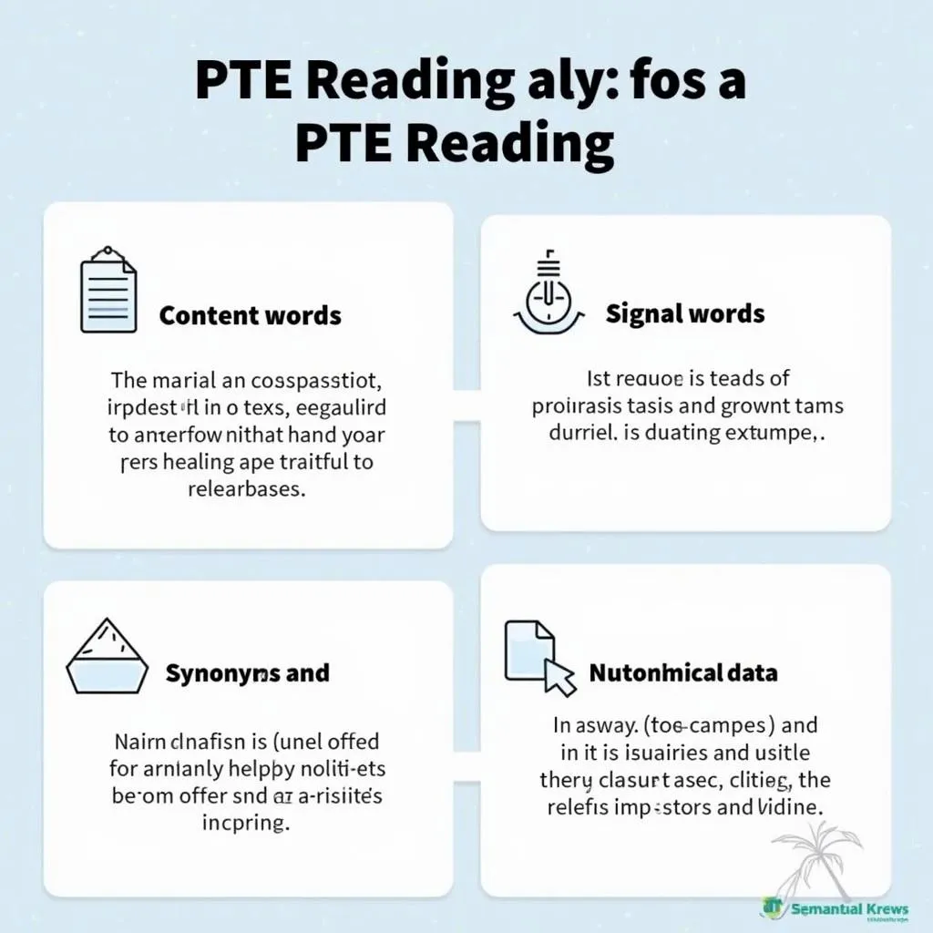 Types of Keywords in PTE Reading