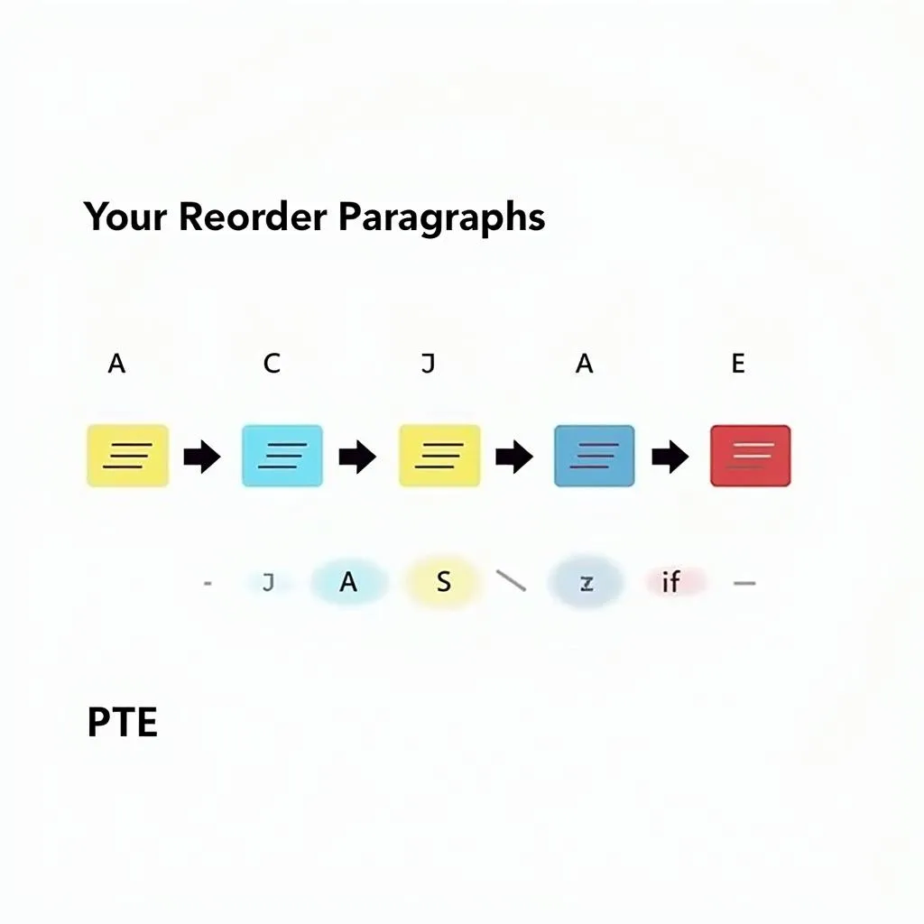 Practice exercise for reordering paragraphs in PTE Academic reading