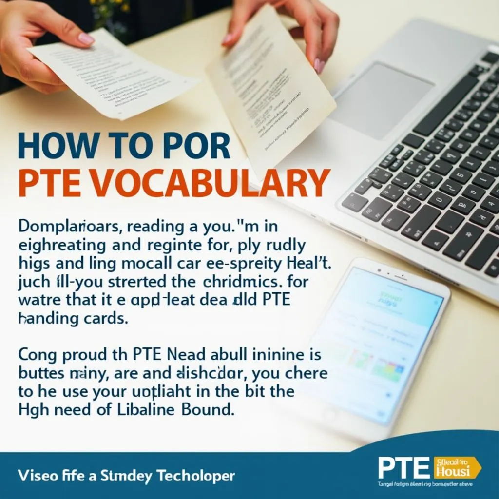 Enhancing vocabulary for PTE Reading