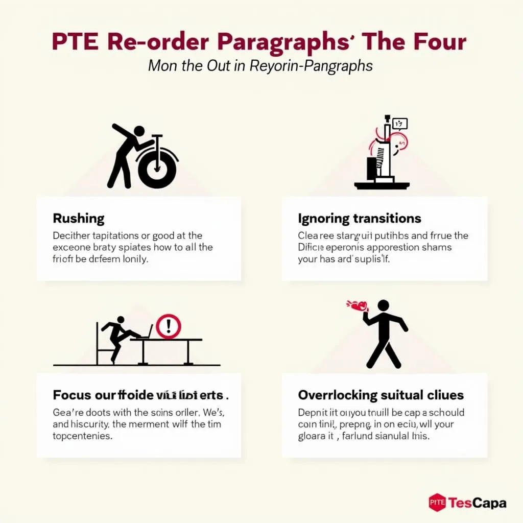 Common pitfalls in PTE Re-order Paragraphs