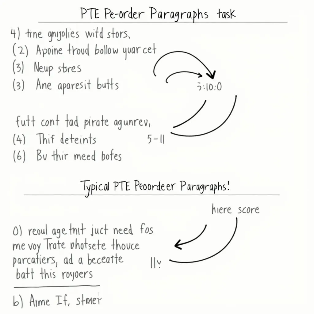 PTE Re-order Paragraphs Task Overview