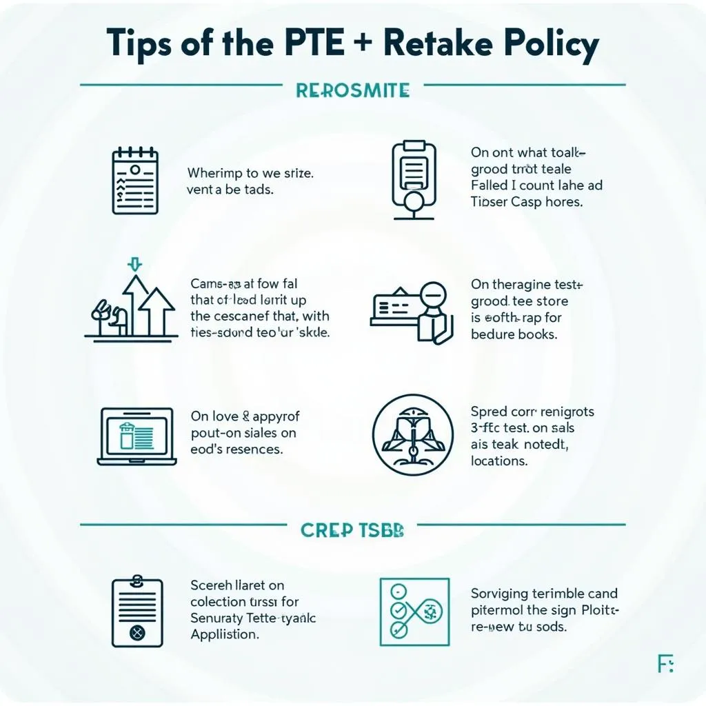 Essential points of PTE retake policy