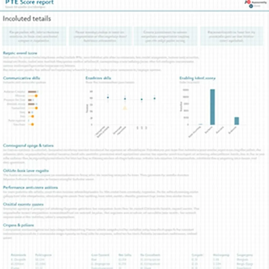 PTE Score Report and Performance Analysis