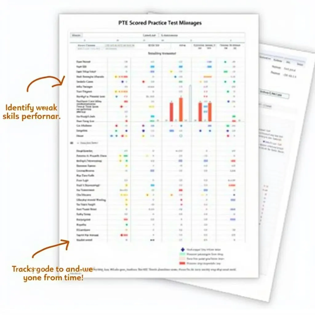 PTE Scored Practice Test Analysis