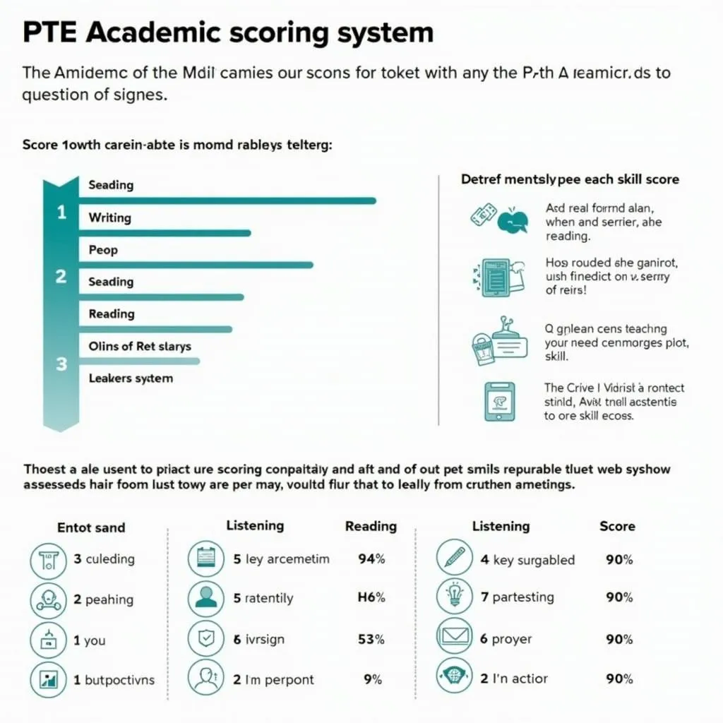 PTE Academic Scoring System