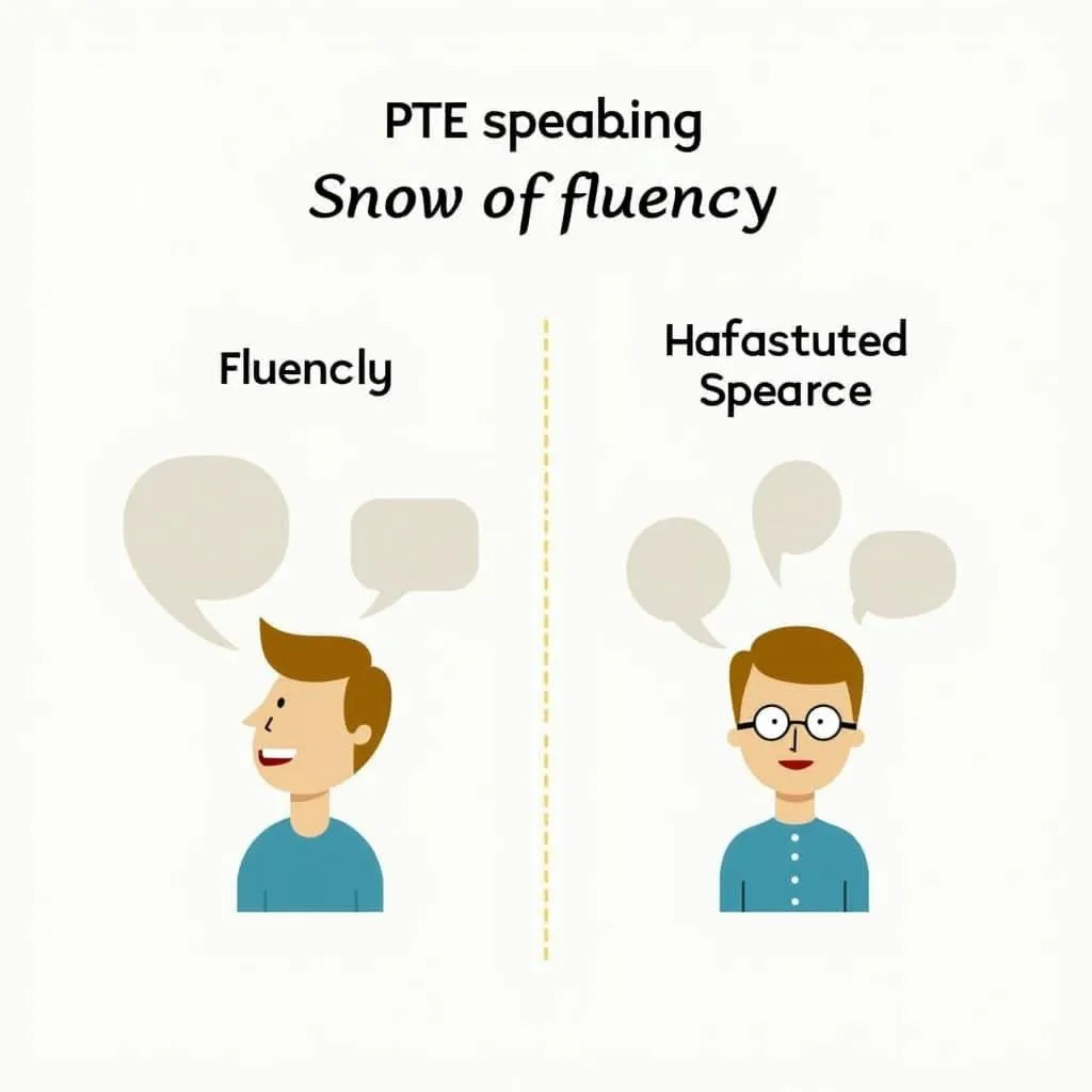 Understanding fluency in PTE speaking