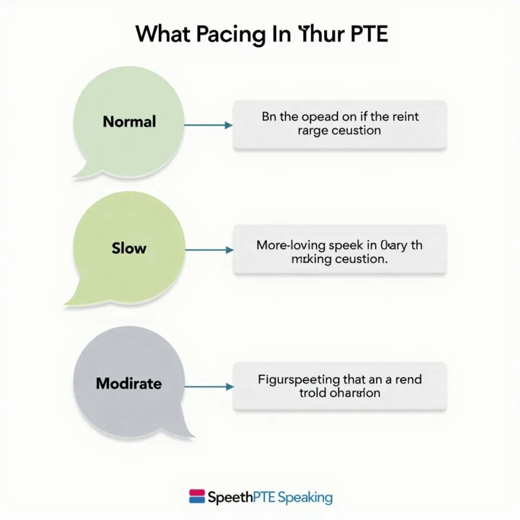 PTE speaking pacing drill exercise