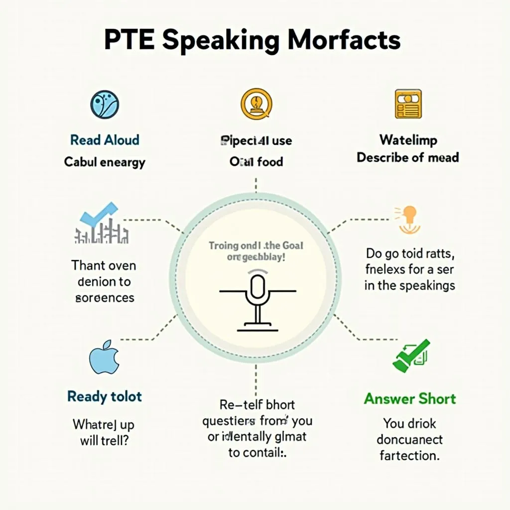 Key components of PTE Speaking section