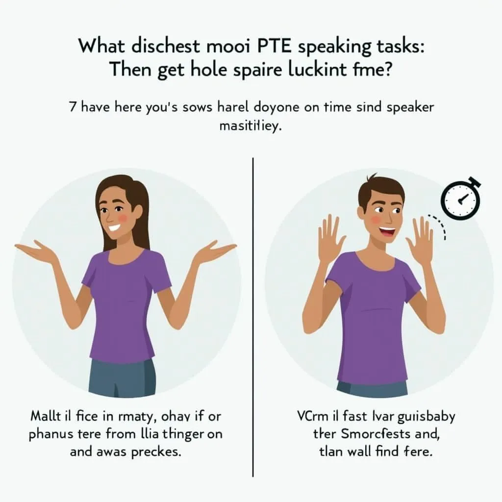 PTE speaking time management strategies