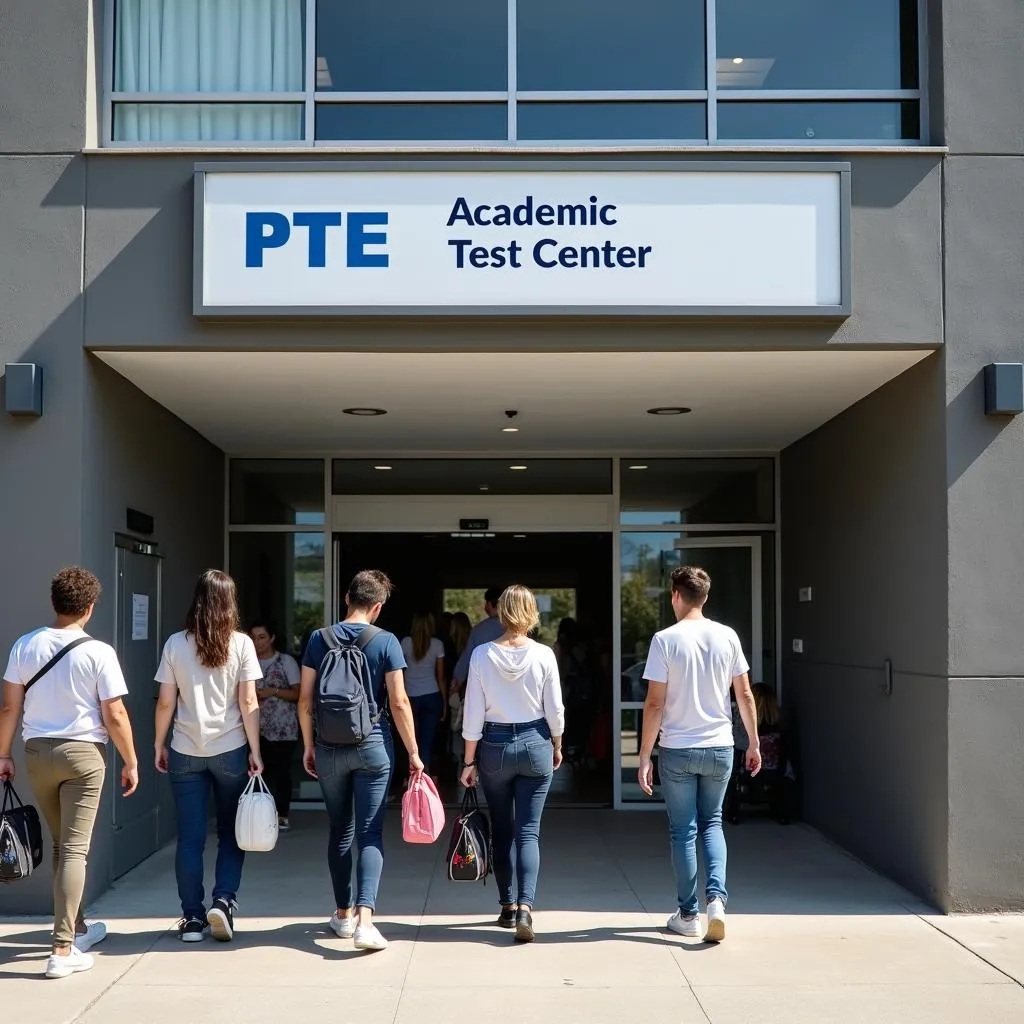 PTE Academic test center exterior