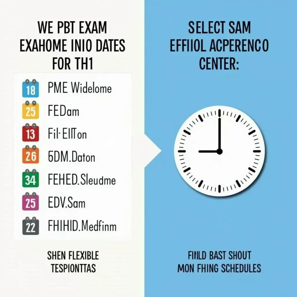 PTE Test Center Scheduling Options