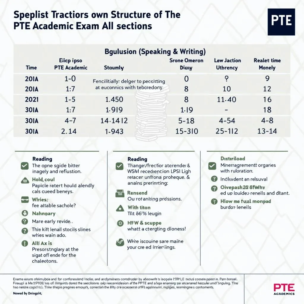 PTE Academic Test Format Overview