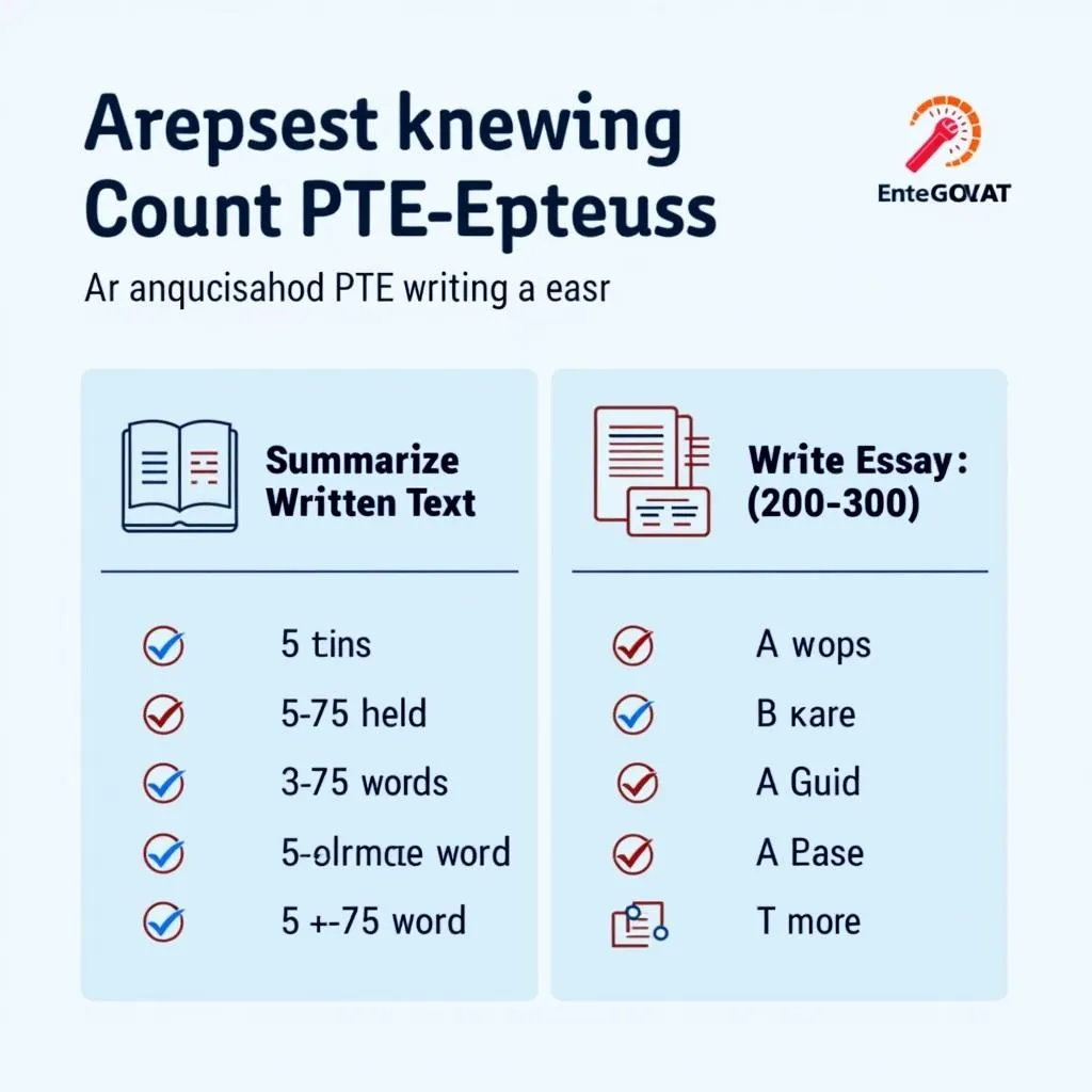 PTE Writing Section Word Count Requirements