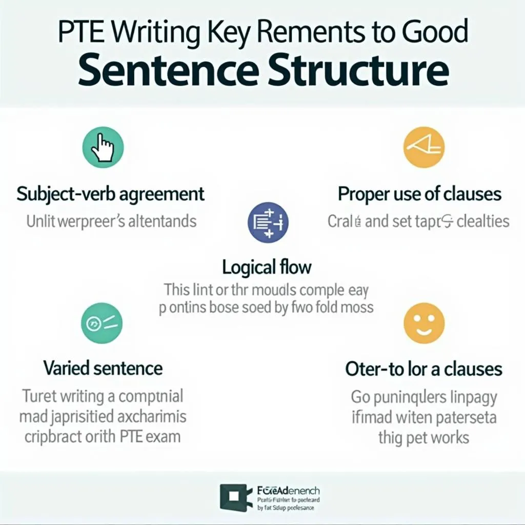 Importance of sentence structure in PTE Writing