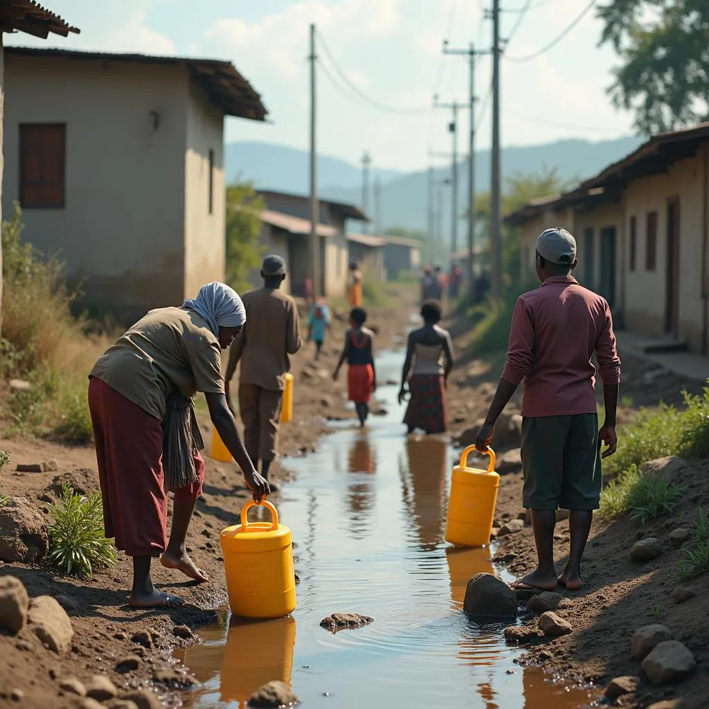 Public health and clean water access issues