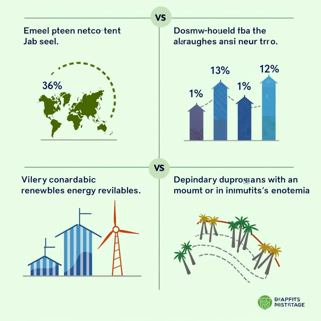 Summary of renewable energy expansion including benefits and challenges