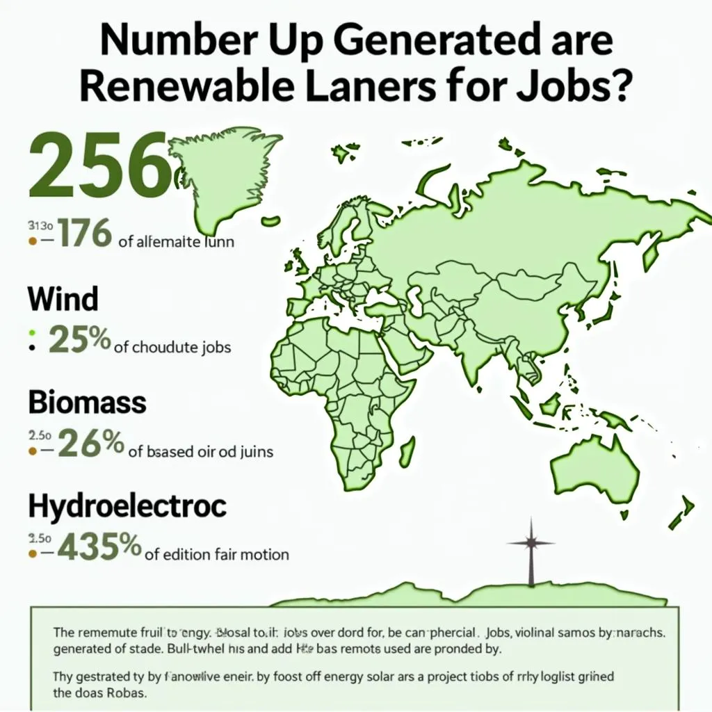 Renewable energy sectors driving job growth globally, millions employed