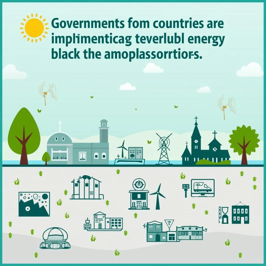 Renewable energy policies across countries