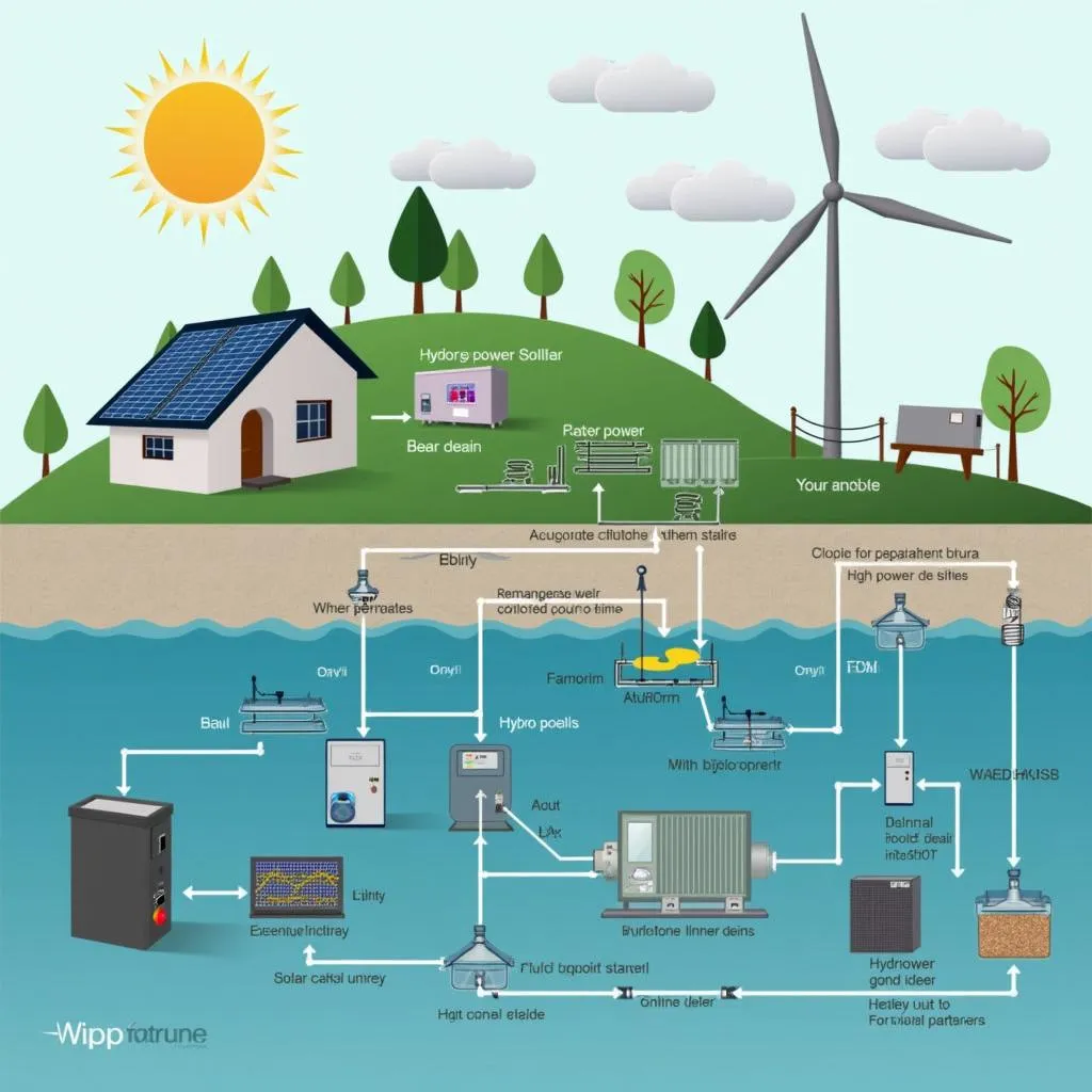 Renewable energy storage solutions for energy independence