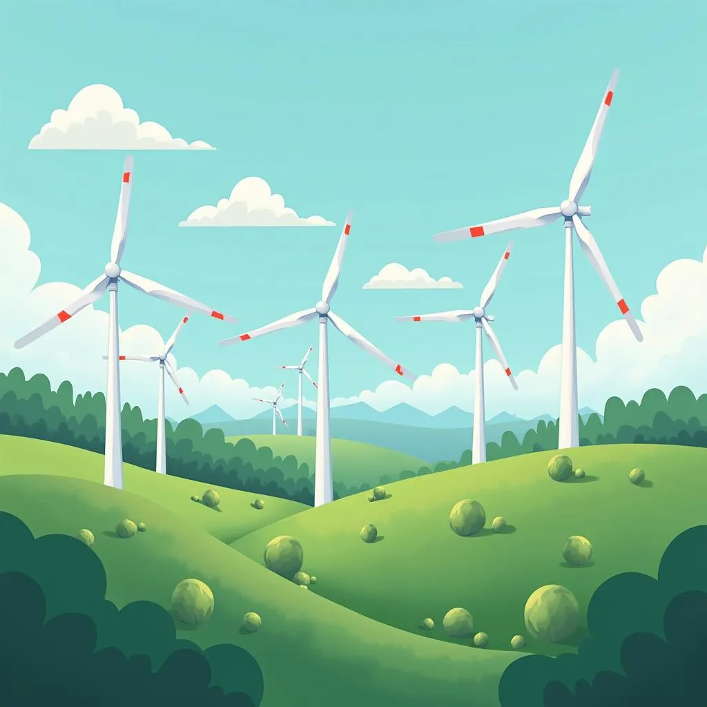 Renewable energy wind turbines market growth