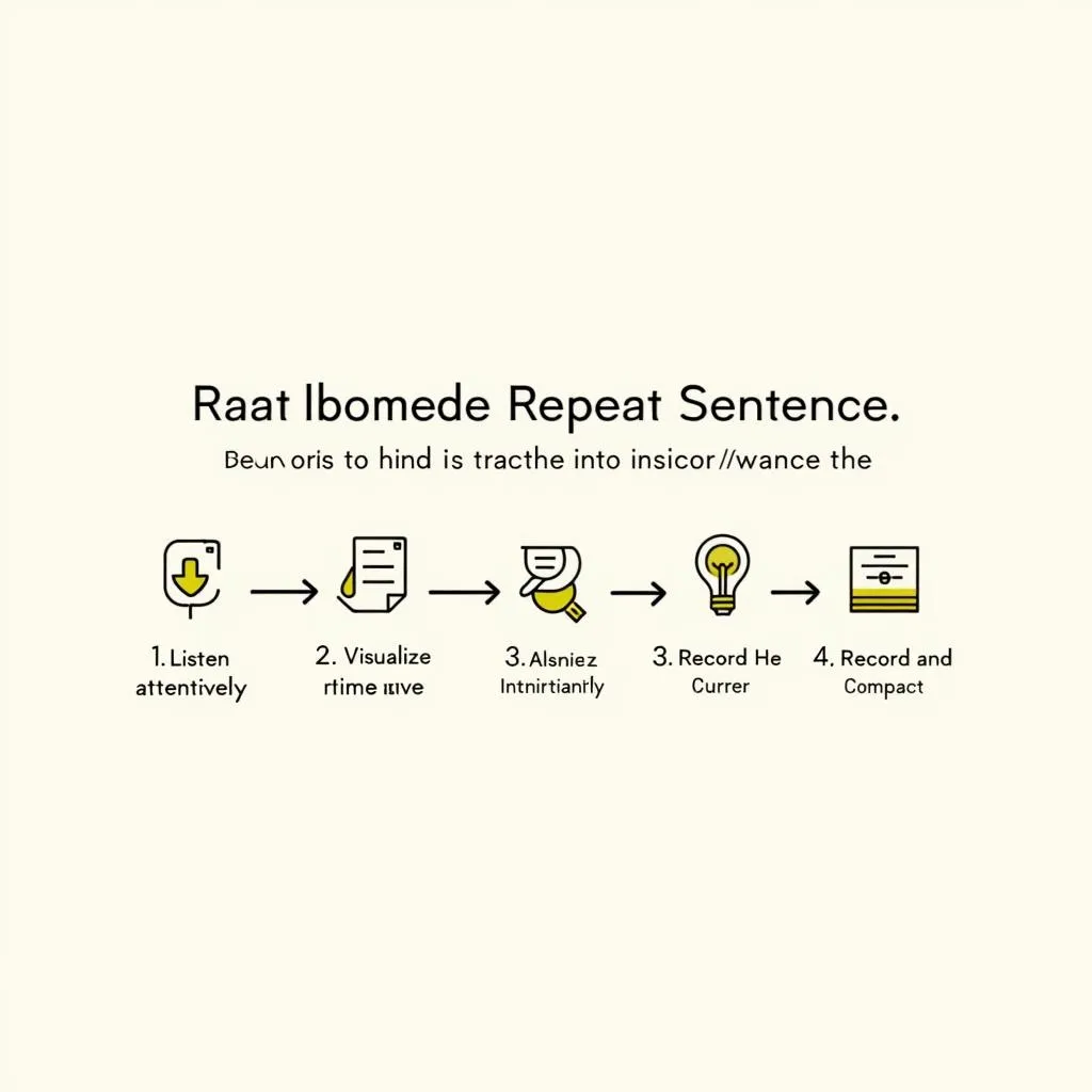 Repeat Sentence Practice Technique