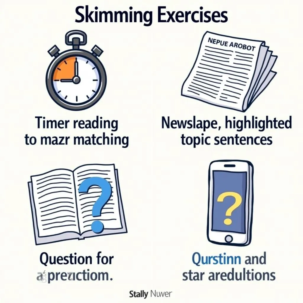 Skimming practice exercises for PTE Reading