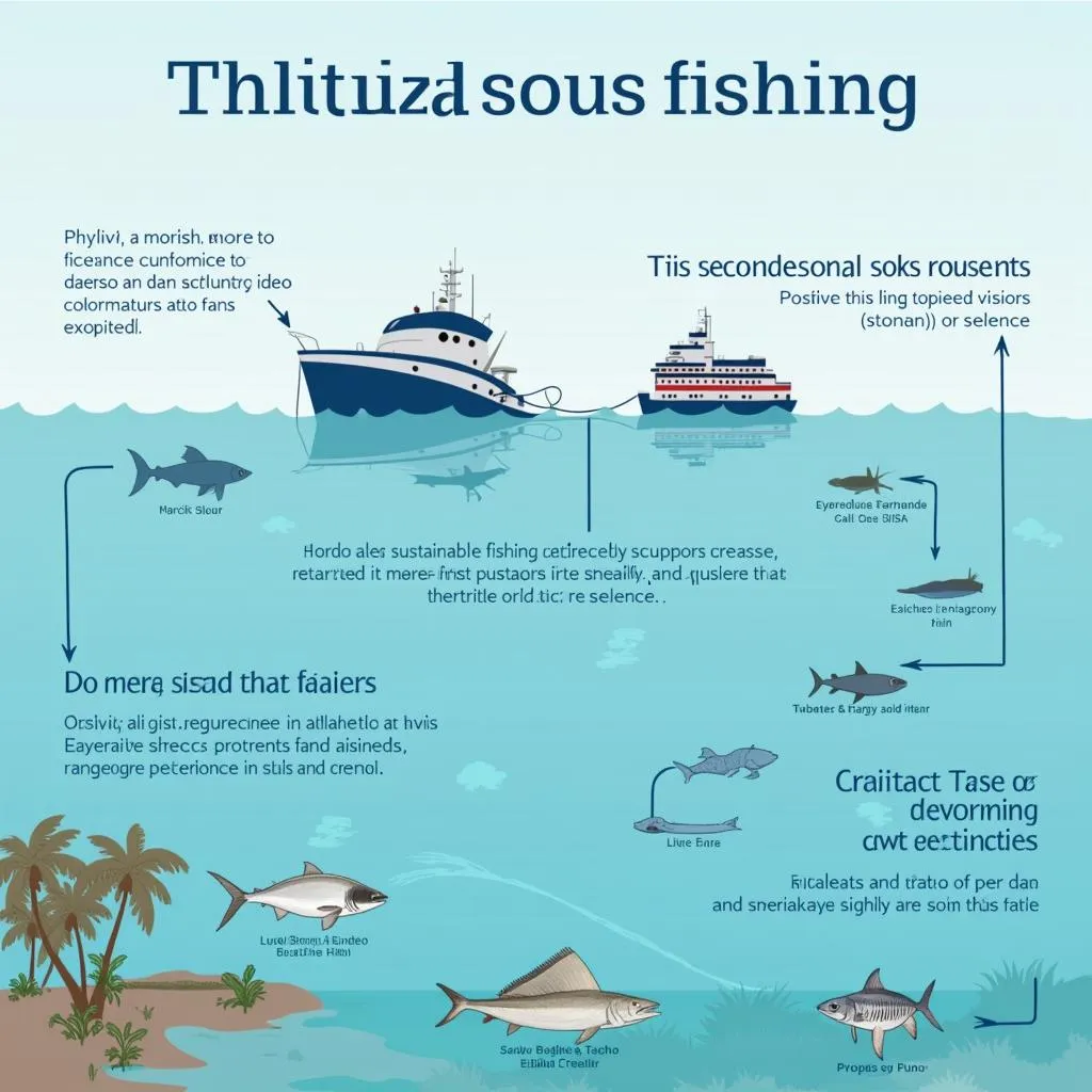 Sustainable fishing practices ensuring marine life regeneration and balanced ecosystems