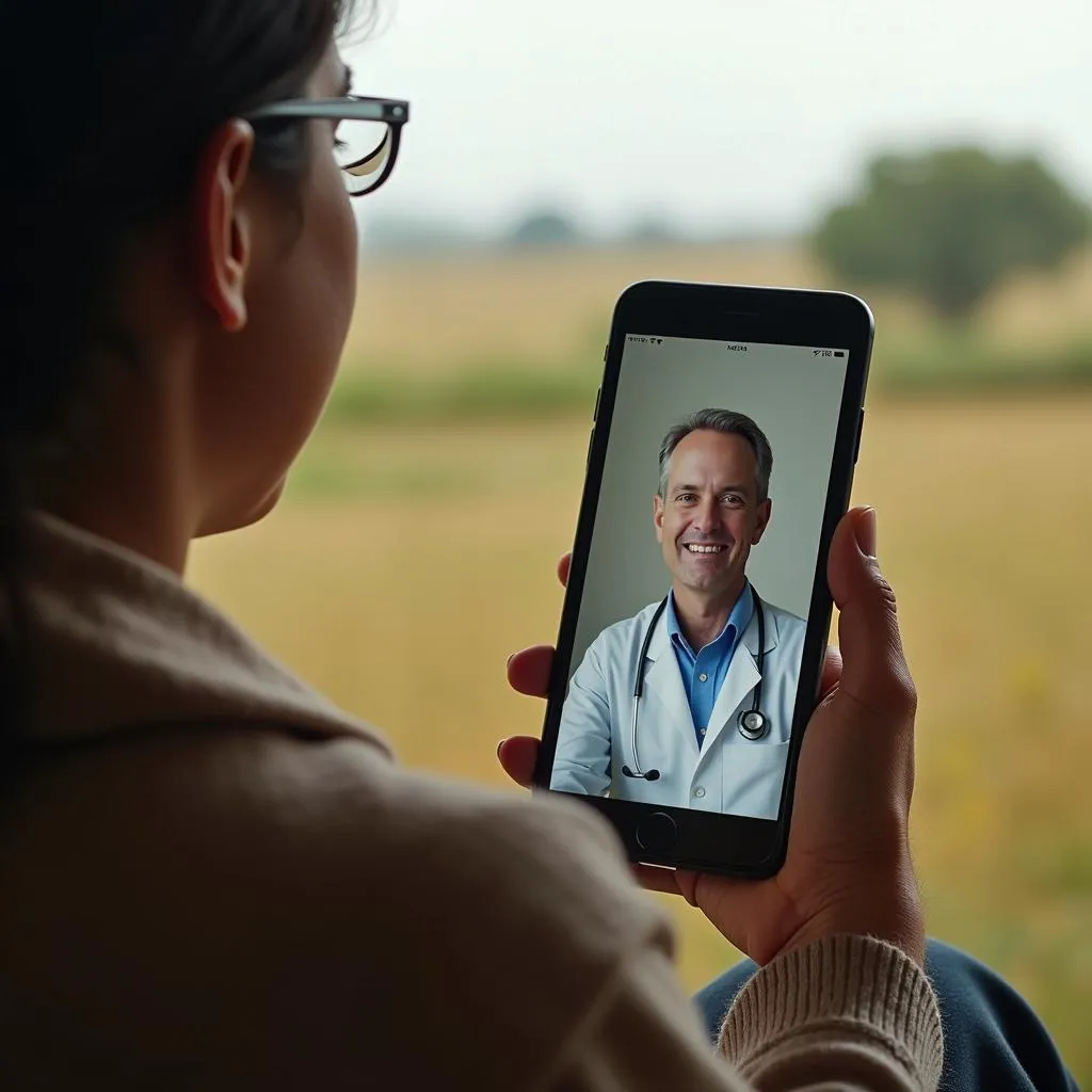 Telemedicine providing mental healthcare to rural population