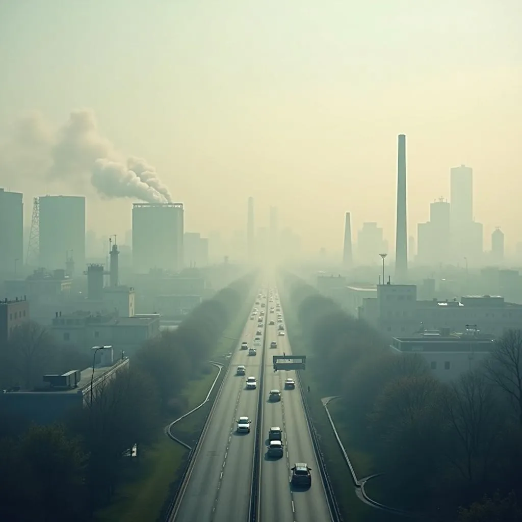 Air pollution in urban areas causes serious health risks