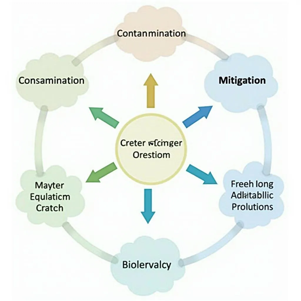 Water vocabulary involving terms related to conservation and ecological protection